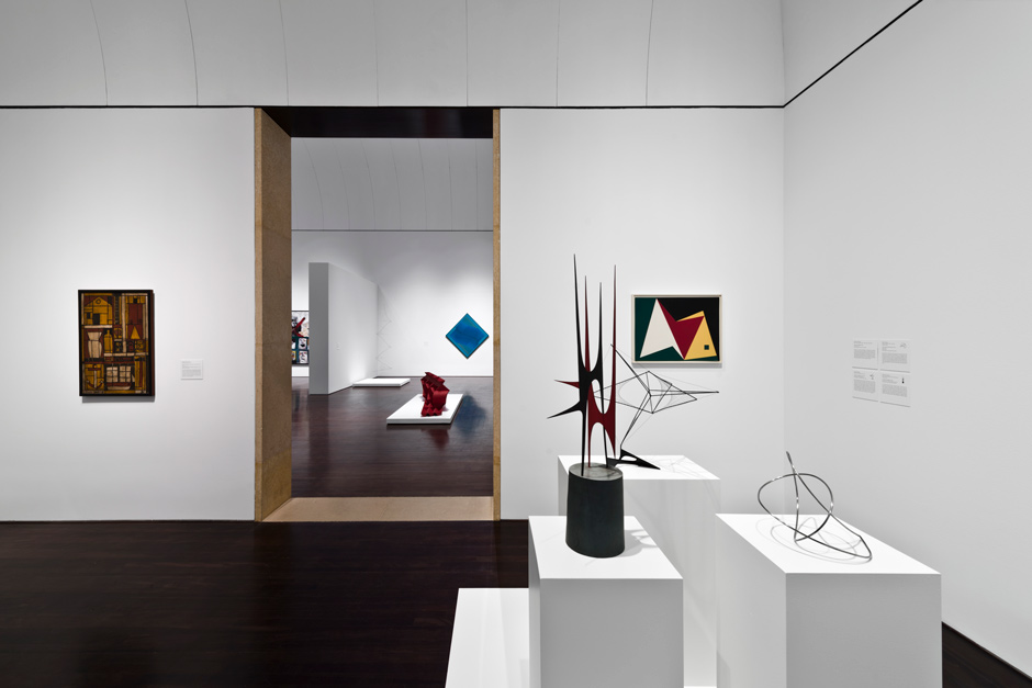 Installation View of Latin American Art Galleries | Blanton Museum of Art | Gallery Systems