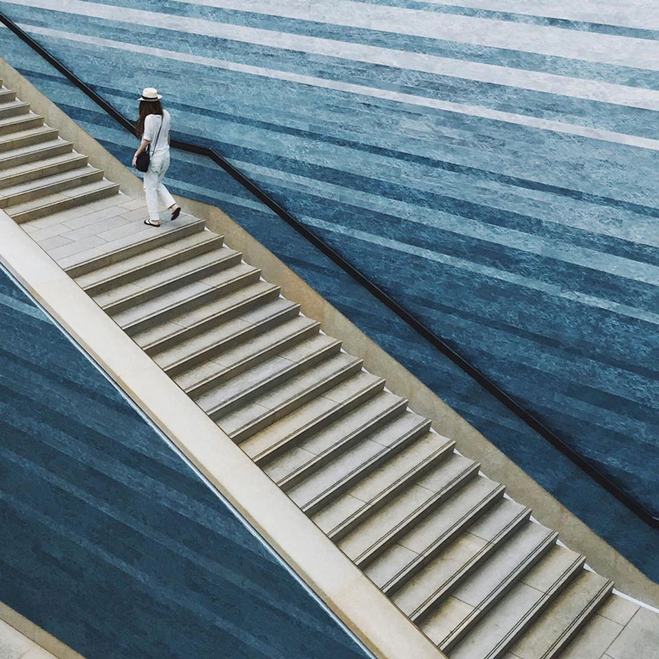 Teresita Fernández, Stacked Waters, 2009 | Blanton Museum of Art | Gallery Systems