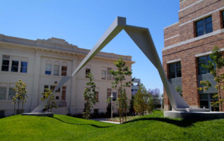 Tony DeLap, The Levitation of the Enchanted Princess, Chapman University campus, Orange, CA.