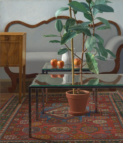 Interior with Apples, 1975, Paul Wiesenfeld