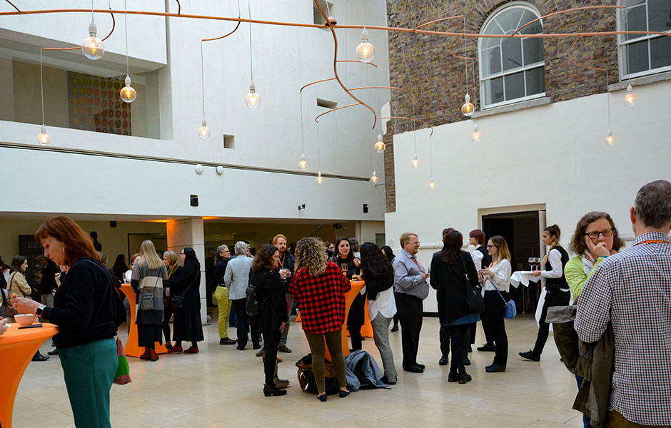 Museum colleagues at CI 2019 evening reception