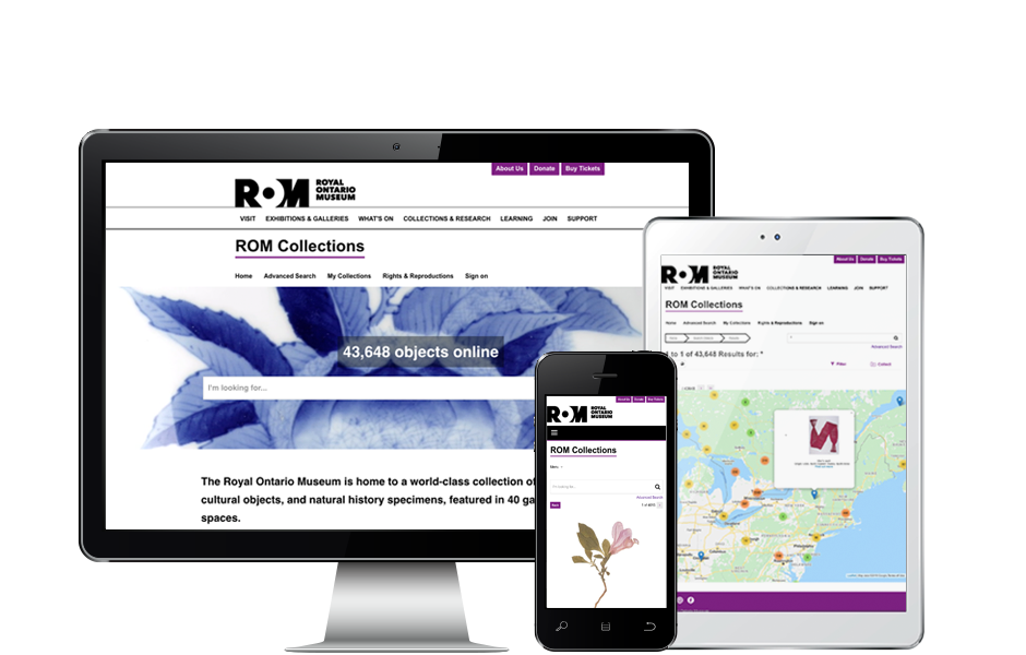 The Royal Ontario Museum's Online Collections and the eMuseum Online Collections Software | Gallery Systems