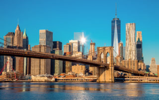 View of New York's Financial District, home of Gallery Systems Headquarters